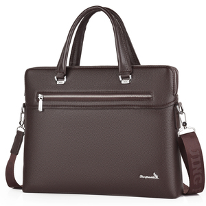 Cặp Tài Liệu Tùy Chỉnh Màu Đen Thiết Kế Mới Túi Xách Tay Túi Đưa Thư Máy Tính Xách Tay Da PU Cho Nam Cặp Đựng Tài Liệu Chống Nước - Product Image 1