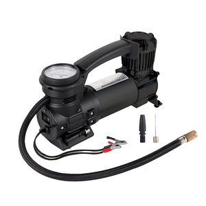 Pompe à air électrique 12V robuste sans fil pour pneus 4x4, 2 buses, 120 psi, moniteur de pression des pneus, faible bruit pour véhicule ABS - Product Image 5