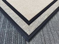Tapis de porte vierges en polyester et caoutchouc pour sublimation, motif piste de course