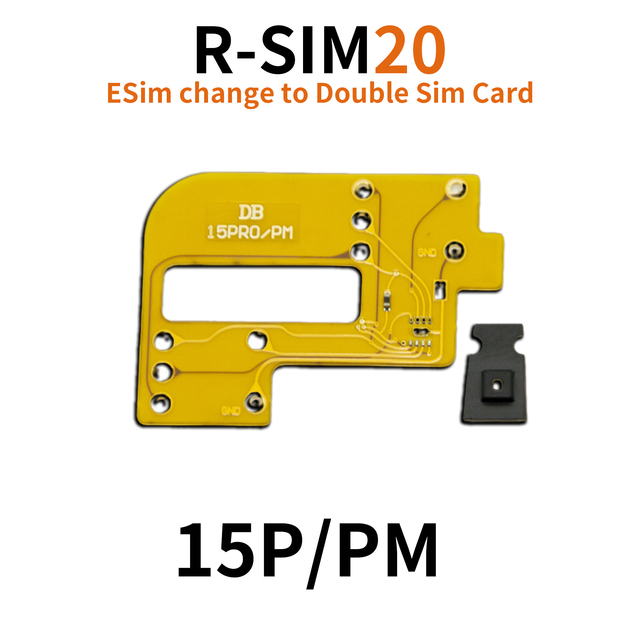 RSIM 20 for  15 Pro Max Dual SIM Card Slot Punching Tool with ESIM Support for Mobile Phones