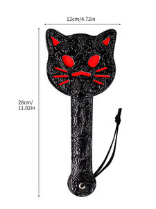 Pala de castigo BDSM de cuero PU <span class=keywords><strong>para</strong></span> juegos de rol, juguete sexual SM <span class=keywords><strong>para</strong></span> adultos, equipo de bondage <span class=keywords><strong>para</strong></span> juegos de rol, juguete sexual SM BDSM <span class=keywords><strong>para</strong></span> mujeres y hombres - Product Image 4