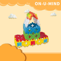Haute qualité éducatif bébé et enfants jeu de société bricolage ville bloc de construction jouets pour la Construction et le développement de la maison