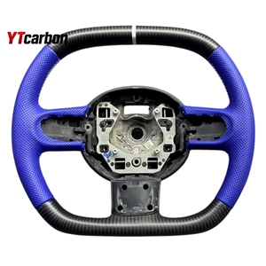 Ytcarbon พวงมาลัยคาร์บอนไฟเบอร์สำหรับ<span class=keywords><strong>2023</strong></span> + มินิคันทรี่แมน JCW คลับแมนคูเปอร์อุปกรณ์ตกแต่งภายในรถยนต์ - Product Image 4