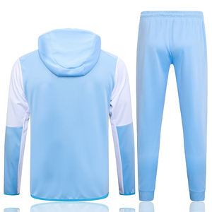 Conjuntos cortavientos de chándal Ropa deportiva de entrenamiento personalizada Hombres Cremallera Jogging Correr Chándal Dos piezas Sudaderas con cremallera completa - Product Image 2