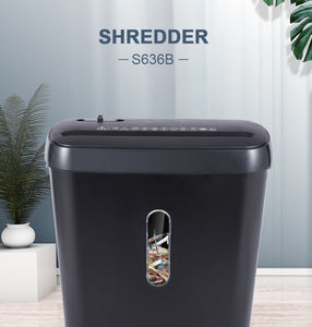 S636B Mini déchiqueteuse <span class=keywords><strong>de</strong></span> papier A4-Sized déchiqueteuse micro-coupée pour déchiqueteuse <span class=keywords><strong>de</strong></span> <span class=keywords><strong>destruction</strong></span> <span class=keywords><strong>de</strong></span> documents à la maison et au bureau - Product Image 2