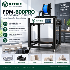 Impresora 3D Industrial FDM-600PRO para Producción de Bajo Volumen, Piezas Funcionales Personalizadas y Fabricación de Pequeños Lotes - Product Image 1