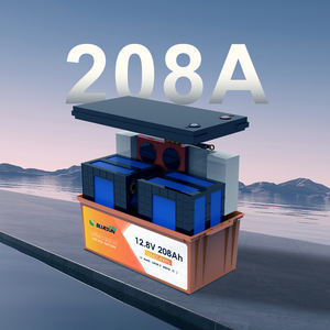 Batería Bluesun 12,8 V 208Ah LiFePO4 para almacenamiento de energía solar y reemplazo de plomo ácido, con BMS integrado y larga vida útil - Product Image 1