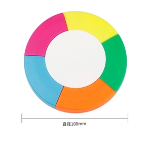Marcadores de Punta Oblicua Heada Premium, No Tóxicos, de Plástico, Estilo Pastel, 5 Colores, 10 cm, en Oferta - Product Image 6