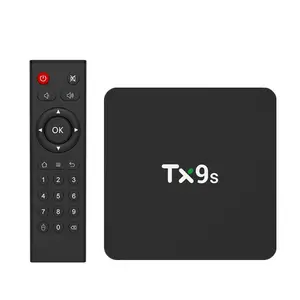 Высокое качество Заводская цена TX9S с Android 7,1 TV Box 4K 1000M CPU Amlogic S912 Octa Core set top box TX9S