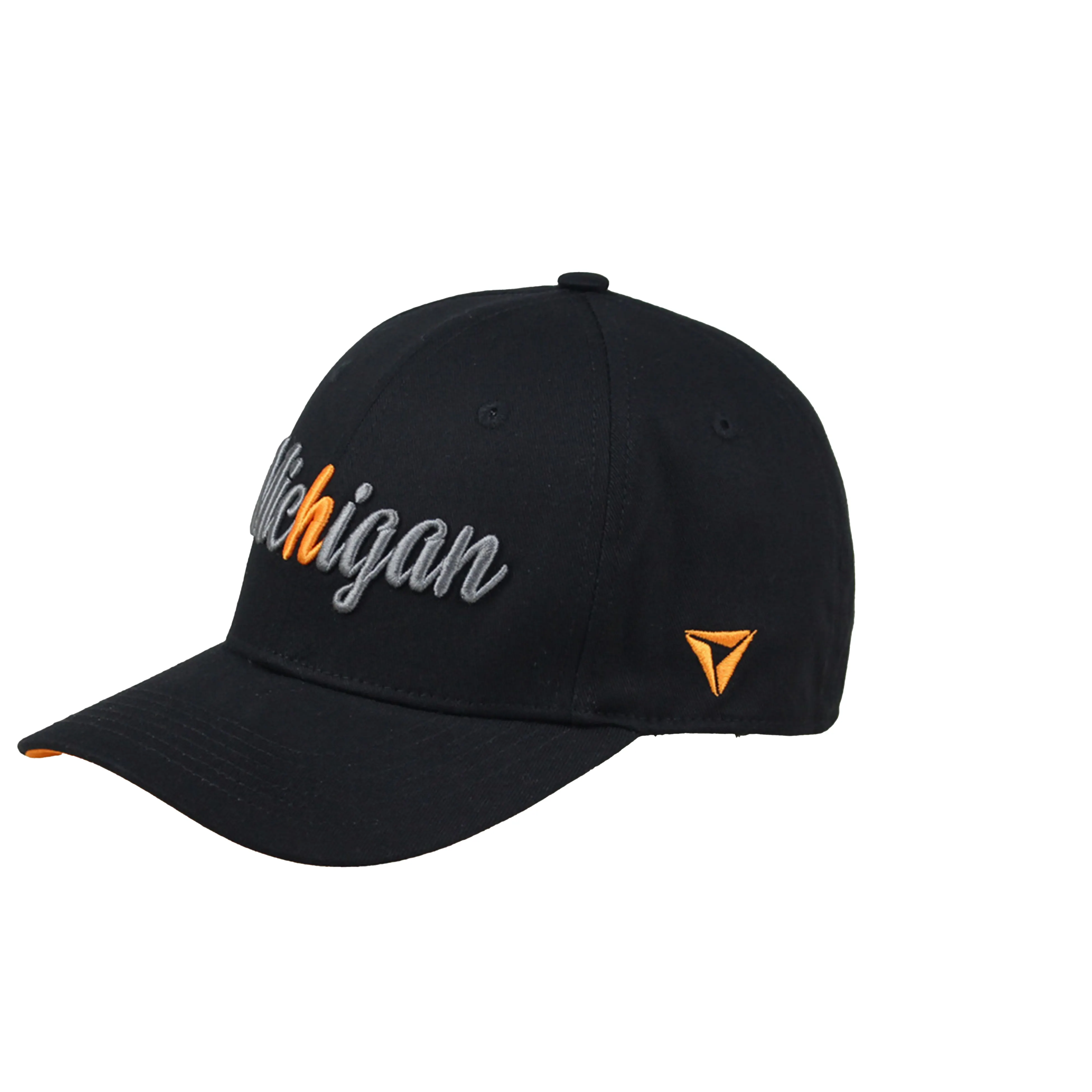 Kustom Logo bordir topi ayah modis grosir topi bisbol dipasang topi olahraga Gorras