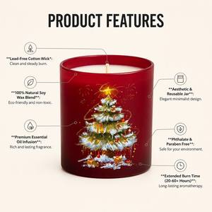 Luxury Handmade Natural Home Decor Scented <b>Candle</b> Long Lasting For Modern Interior Wholesale Private Label Premium <b>Set</b> - Product Image 3