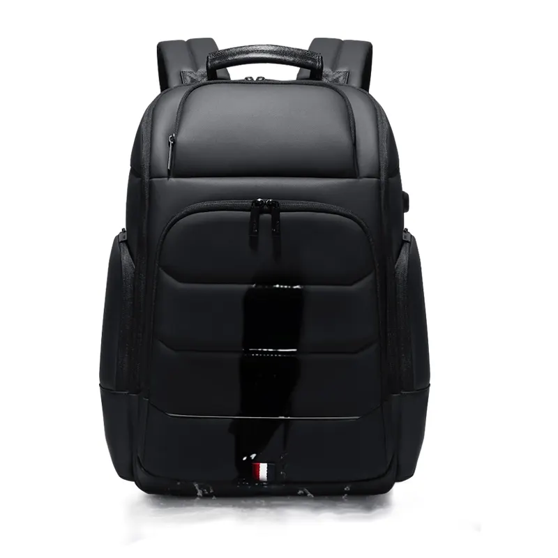 Fenruicht — sac à dos de voyage pour hommes, étanche, personnalisé avec chargeur USB, pour ordinateur portable 17.3 pouces