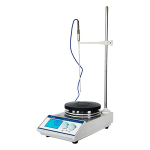 HUXI HMS-1 Laboratory Magnetic Stirrer With Heating Function LCD Display Constant Temperature Stirring Equipment - Product Image 1