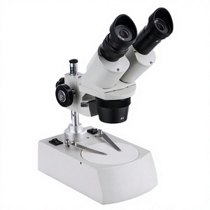 Microscopio Binocular Estéreo con Zoom |   Microscopio de Inspección de Laboratorio con Enfoque Manual, Cámara de 1280×720, Objetivos 2X-4X y Ocular WF10X - Product Image 2