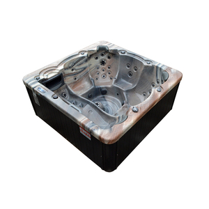 Luxe 6 personnes acrylique balboa bain à remous spa <span class=keywords><strong>piscine</strong></span> extérieure avec haut-parleur led jardin <span class=keywords><strong>sauna</strong></span> massage jacuzzii premium - Product Image 4