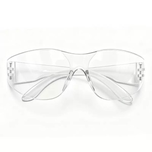 Gafas de Seguridad Industriales Antipolvo y Antisalpicaduras, Estándar ANSI Z87, Lentes de Policarbonato Antivaho y Antiarañazos, Sin Marco - Product Image 4