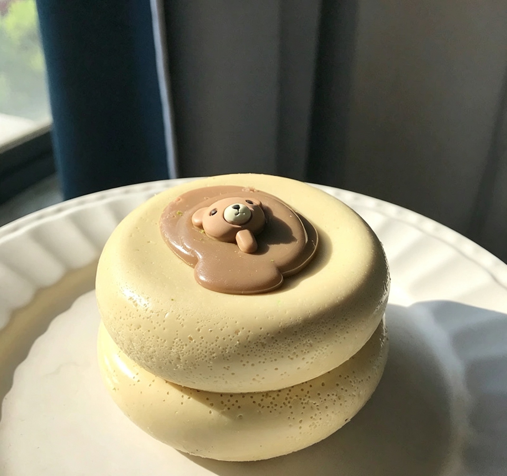 Soufflé di orsetto al cioccolato