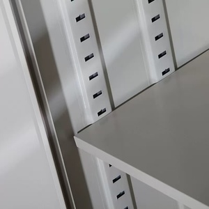 Armoire à dossiers en acier verticale à 4 portes, design moderne de haute qualité, pour le <span class=keywords><strong>bureau</strong></span>, l'hôpital, le stockage, étagère réglable - Product Image 4