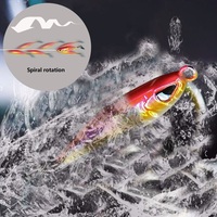 RUNTOO – appât artificiel rigide en plomb métallique pour la pêche en eau profonde, leurre de type poisson nageur, 40/60/80g