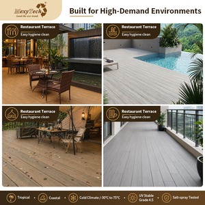 Sistema de Suelo Modular ZipDeck de Mexytech, Resistente a los Arañazos, con Textura Premium, para Renovación de Balcones y Jardines en Villas de Lujo - Product Image 3