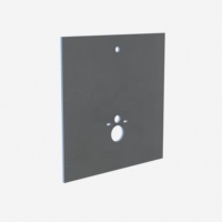 Toilette haute densité XPS plaques de polystyrène extrudé panneau d'appui de carrelage pour salle de bain