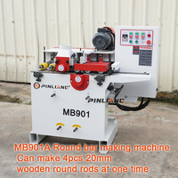 Machine à fabriquer des bâtons en bois multi-usages PINLIANG / Machine à fabriquer des manches de balai en bois / Machine à fabriquer des manches de balayette