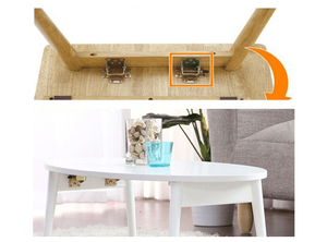 Bản Lề Khớp Nối Nhật Bản Phanh Kép Khóa 90 Độ Bản Lề Chân Bàn Ghế Gấp Được Hỗ Trợ Mở Rộng Tự Khóa Có Thể Gập Lại - Product Image 6