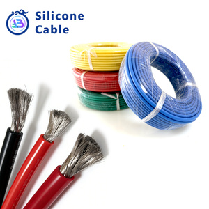 Cables Eléctricos de Alta Temperatura 1awg 2 4 6 8 10 12 14 16 18 20 22 24 26 28awg, Cable de Silicona con Certificación - Product Image 4