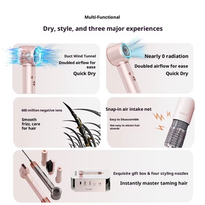 <span class=keywords><strong>Secador</strong></span> de pelo con protección contra sobrecalentamiento con características de seguridad para evitar el sobrecalentamiento y garantizar un uso seguro a largo plazo - Product Image 4