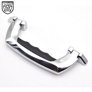Universal <b>Luggage</b> Handle Chrome Leather <b>Strap</b> Replacement Bag Accessory - Product Image 4