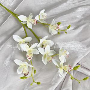 Artificial Orchid <b>Flower</b> <b>Single</b> Branch QZL-01 High Simulation PVC Wedding Decoration - Product Image 3