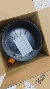 24V 블랙 ABS 플라스틱 모터 댐퍼 (AC HVAC 시스템용) 현대식 벽걸이형 EZV 환기장치 3년 보증 에어컨 - Product Image 6