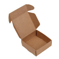Boîtes d'expédition cadeaux en papier d'emballage en carton coloré écologique avec logo personnalisé boîte postale pour courrier