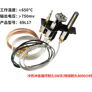 Ensemble de brûleur pilote pour foyer à gaz 69L17 69L18 J4117 904405 en acier inoxydable pour foyer au gaz naturel ou au propane - Product Image 5