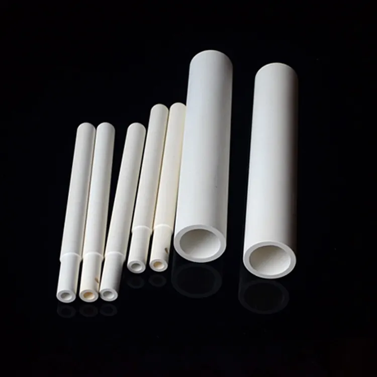 Hot sale Custom length 100mm hollow ceramic cylinder 99% Hexagonal Fast Delivery Ready To Ship Boron Nitride BN Ceramic Tube Pip