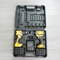 Perceuse sans fil à clé unique haute performance interrupteur avant/arrière outil électrique de forage multi-matériaux avec source CC de batterie OEM