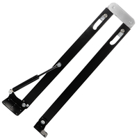 Kit de mécanisme de table de bricolage moderne jeu de charnières de meubles à ressort à gaz télescopique pliable et peu encombrant pour la cuisine
