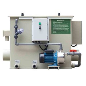 Precio de fábrica QihangRAS, filtro de tambor rotatorio de 30000 litros por hora para estanque Koi, acuicultura, piscicultura, filtro de tambor de 30 M3/<span class=keywords><strong>H</strong></span> - Product Image 1