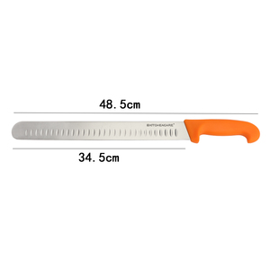 KITCHENCARE Cuchillo de cocina profesional Cuchillo de jamón de hoja de acero inoxidable no dentado para rebanar carne - Product Image 5