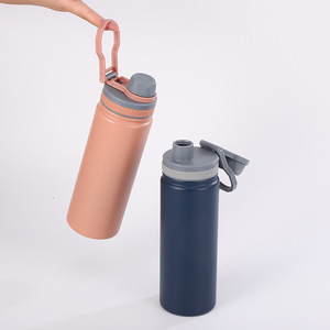 Cross-border Hot Sale 304 Stainless Steel Vacuum <b>Insulated</b> <b>Cup</b> Handle Portable Sports Water Business Gift Customizable Wholesale - Product Image 3