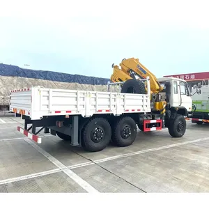 Grue à flèche articulée <span class=keywords><strong>hydraulique</strong></span> 6x6 montée sur camion de Chine, 16, 20, 25 tonnes, à vendre - Product Image 3