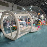 Offre Spéciale annonçant la tente transparente gonflable de Chambre de ballon de bulle de dôme de PVC pour la partie d'enfants