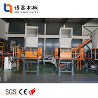 Machine à fabriquer des bouteilles pour animaux domestiques,, fabriqué en chine, recyclage de fibres d'agrafes en polyester, broyeur et recyclage du plastique