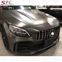 Pare-chocs avant SPC 2015-2021 Classe C GTR pour W205 Facelift, kit de pare-chocs pour W205 Classe C AMG GTR, kit carrosserie en PP injecté, pare-chocs de voiture