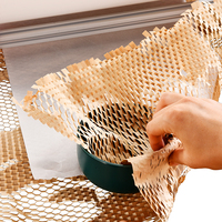 Papier d'emballage en kraft nid d'abeille pour emballage cadeau