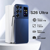 HP Android 15 S26 Ultra 16G+1TB Layar 7.3 Inch Kamera AI 108MP Terbaik, Stok Siap Grosir Harga Terbaik