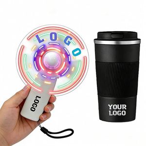 Nouveau Ventilateur Électrique Portable Personnalisé avec Logo et Message, Tendance 2026, Vente en Gros, Idéal pour Événements d'Entreprise, Cadeau Promotionnel, Mini Ventilateurs - Product Image 1