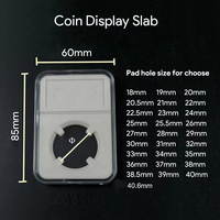 Boîtes de protection et de rangement pour pièces de monnaie GD en acrylique, PC, PS, TPU, TPE, écologiques, pour gradations PCCB et NGC, avec fonction ultrasonique
