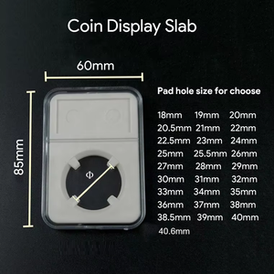 Boîtes de protection en acrylique pour pièces de monnaie (PC, PS, TPU, TPE) – Compatibles PCCB, NGC, PCGS – Étuis de présentation et de rangement – Boîte acrylique à ultrasons - Product Image 5