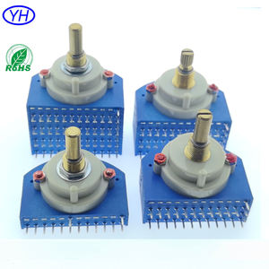 Commutateur rotatif Grayhill C&K de haute qualité, personnalisable RS44, 12 positions, 1P12T, 2P12T, 3P12T, 4P12T, 3P4T, 2P6T, 2P4T, 2P5T - Product Image 2